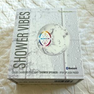 Shower vibes color changing shower speaker Bluetooth